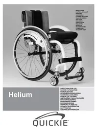 Notice Quickie HELIUM 2013 Rolstoel