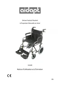 Notice Aidapt VA169 Fauteuil roulant
