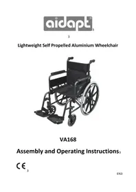 Notice Aidapt VA168 Fauteuil roulant