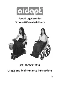 Notice Aidapt VA129SS Fauteuil roulant