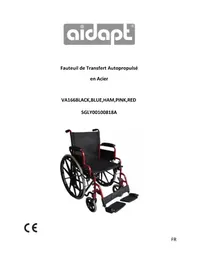 Notice Aidapt VA166 Fauteuil roulant