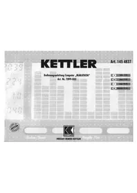 KETTLER Marathon TX2 - Tapis de course