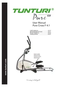 TUNTURI Pure F 4.1 - Elliptische fiets