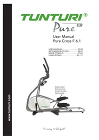 TUNTURI Pure F 6.1 - Elliptische fiets