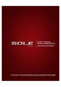 Notice Sole Fitness E35 Vélo elliptique