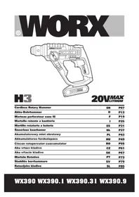 WORX WX390.31 - Vrtalnik