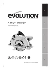 Notice EVOLUTION RAGEB Scie