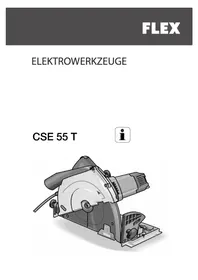Notice Flex CSE 55 T Scie
