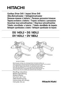 Notice HITACHI DS 14DL2 Trapano