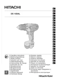 Notice HITACHI DS 10DAL Trapano