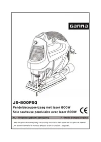 Notice Gamma JS800PSQ Zaag