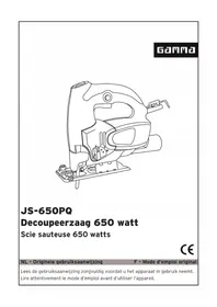 Notice Gamma JS650PQ Zaag