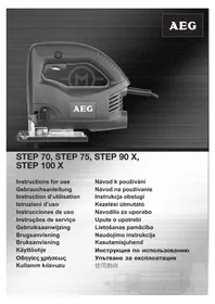 Notice AEG STEP 75 Scie sauteuse