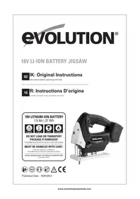 Notice EVOLUTION RAGE7 Scie