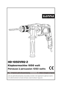 Notice Gamma HD1050VRQ2 Perceuse