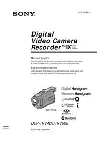 SONY DCRTRV40E - Camcorder
