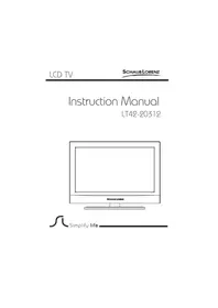 Notice SCHAUB LORENZ LT4220312 Téléviseur