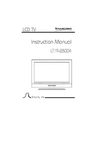Notice SCHAUB LORENZ LT1928004 Téléviseur