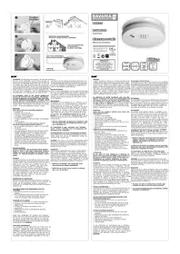 Notice Bavaria BARM210 Détecteur de fumée