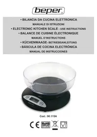 Notice Beper 90.115A Balances de cuisine