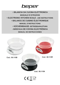 Notice Beper 90.115R Balances de cuisine
