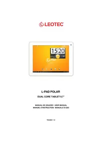 Notice Leotec LPAD POLAR LETAB907 Tablette