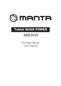 Notice Manta QUAD POWER MID1010 Tablette