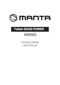Notice Manta QUAD POWER MID902 Tablette