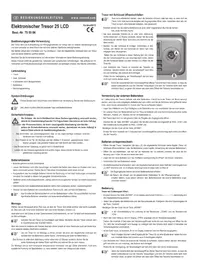 Notice CONRAD ELECTRONIC SAFE 25 LCD Coffre-fort