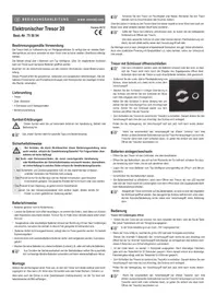 Notice CONRAD ELECTRONIC SAFE 20 Coffre-fort