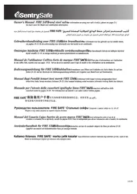 MSW0809 SentrySafe