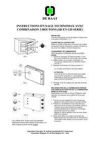 Notice Technomax GD Coffre-fort