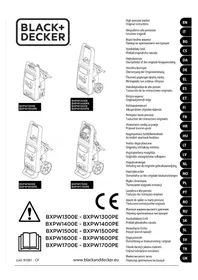 Notice BLACK & DECKER BXPW1700PE Högtryckstvätt