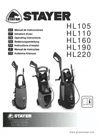 Notice Stayer HL110 Idropulitrice