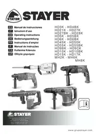 Notice Stayer HD28K Trapano