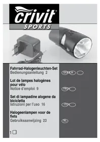 Notice CRIVIT MT 6000 Lampe vélo