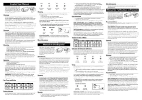 Notice Lezyne MINI DRIVE XL Lampe vélo