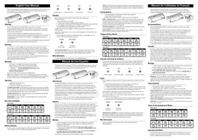 Notice Lezyne DECA DRIVE Lampe vélo