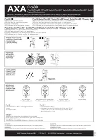 Notice AXA PICO30 Lampe vélo