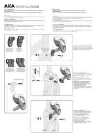 Notice AXA NANO PLUS Lampe vélo
