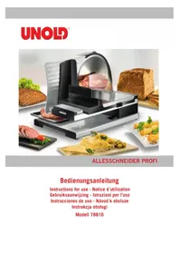 Profi 78816 UNOLD
