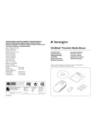 Notice KENSINGTON SLIMBLADE 72280EU Maus