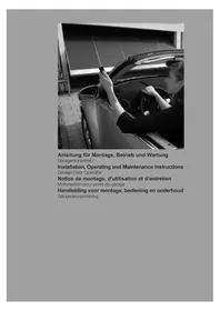 Notice BERNER GA201 Porte de garage