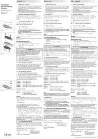 Notice BERNER BHS153 Porte de garage