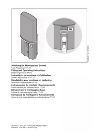 Notice BERNER FFL12 Porte de garage