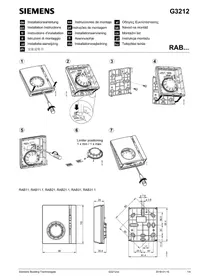 SIEMENS RAB31.1 - Thermostat