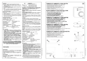 Notice Seitron TAEZN4MC Thermostat