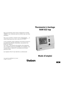 Notice THEBEN RAM 832 TOP Thermostat