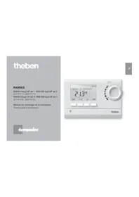 Notice THEBEN RAM 813 TOP2 HF SET 1 Thermostat