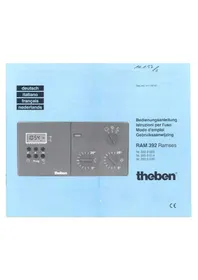 Notice THEBEN RAM 392 Thermostat